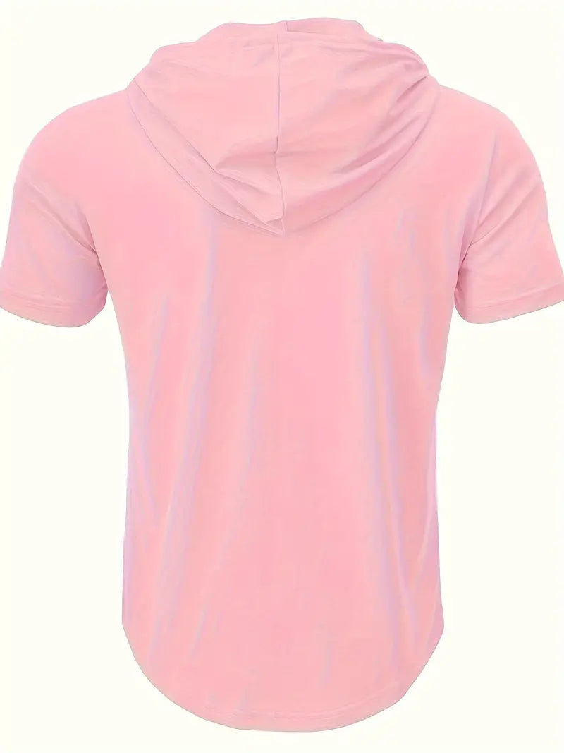 Vivek™ - Korte Mouwen Hoodie Shirt