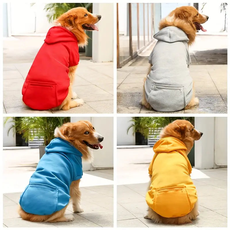 ChillWoof™ | Say goodbye to shivers with this warm hoodie