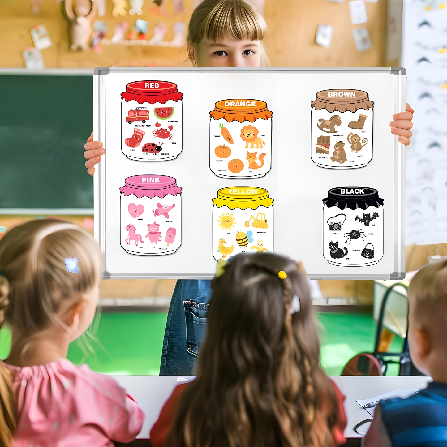 Montessori Magnetisk Farvematch