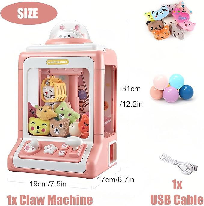 Magic Mini Claw Machine™ - Leg og Fang - Legetøjsgribemaskine