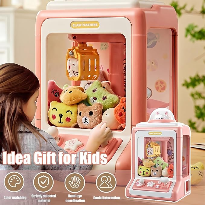 Magic Mini Claw Machine™ - Leg og Fang - Legetøjsgribemaskine