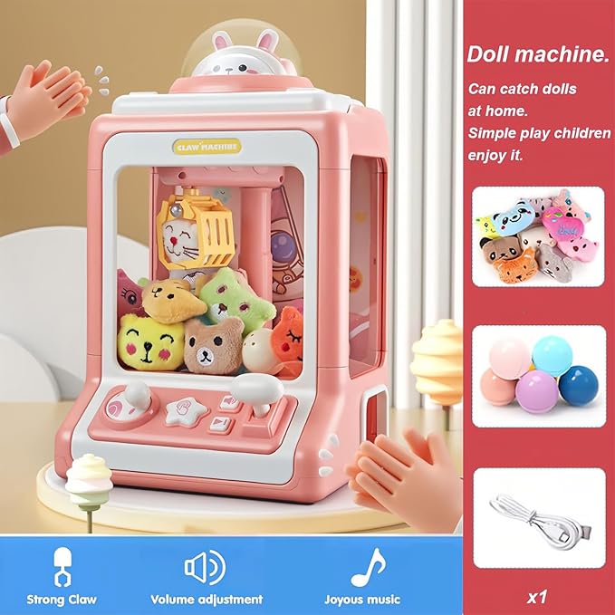 Magic Mini Claw Machine™ - Leg og Fang - Legetøjsgribemaskine