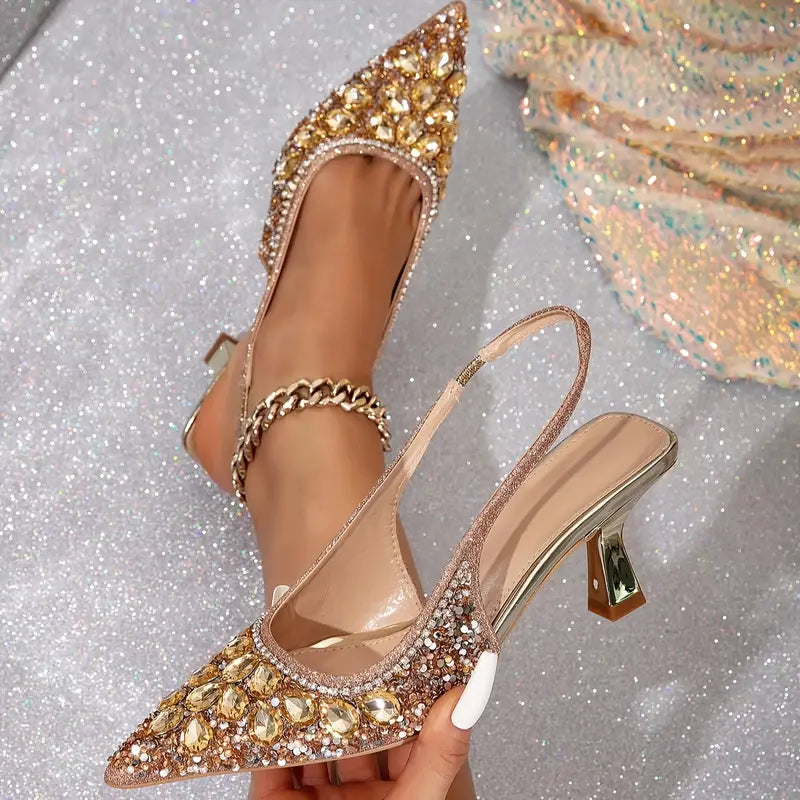 Abigail - High Heeled and Slim Evening Shoes