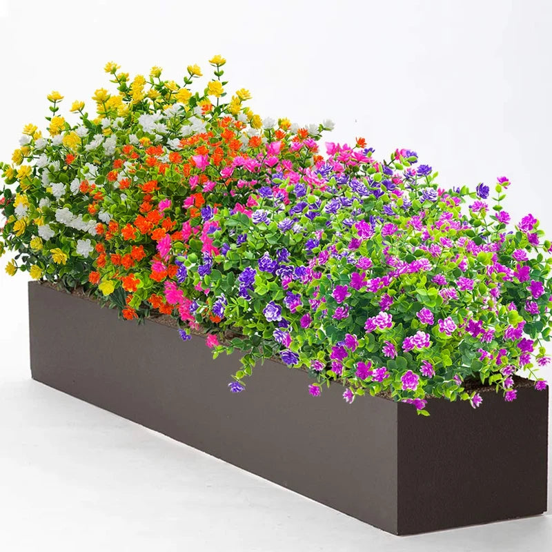 Kunstige blomster til udendørs brug