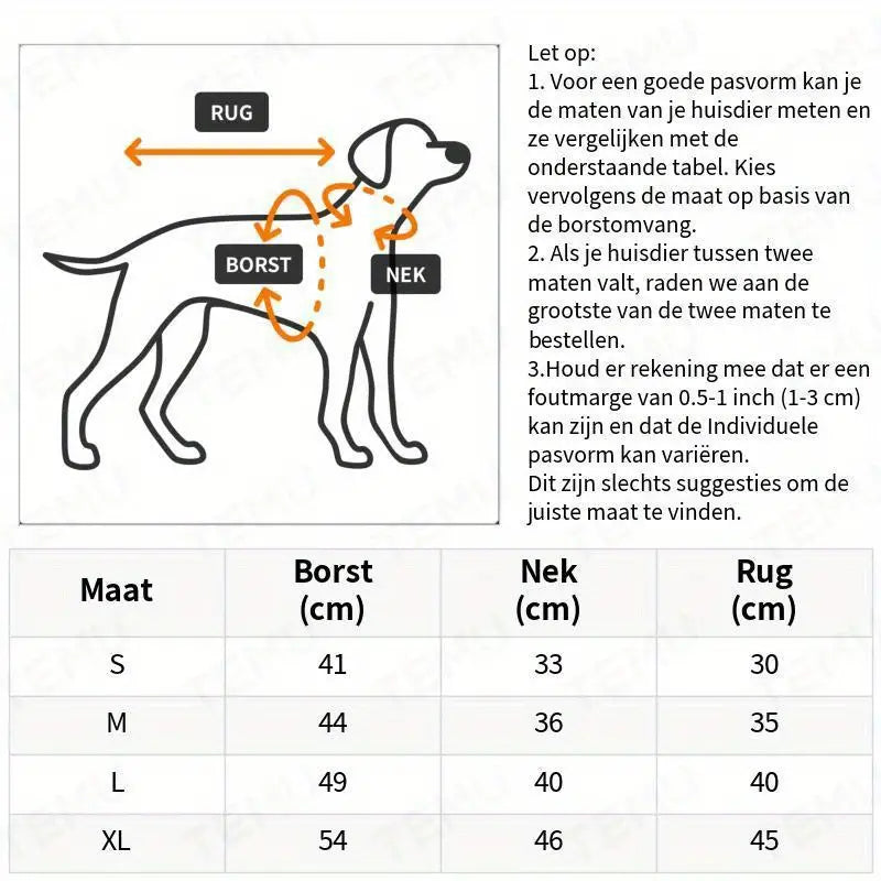 WinterPaw™ | Warm dog coat with integrated harness