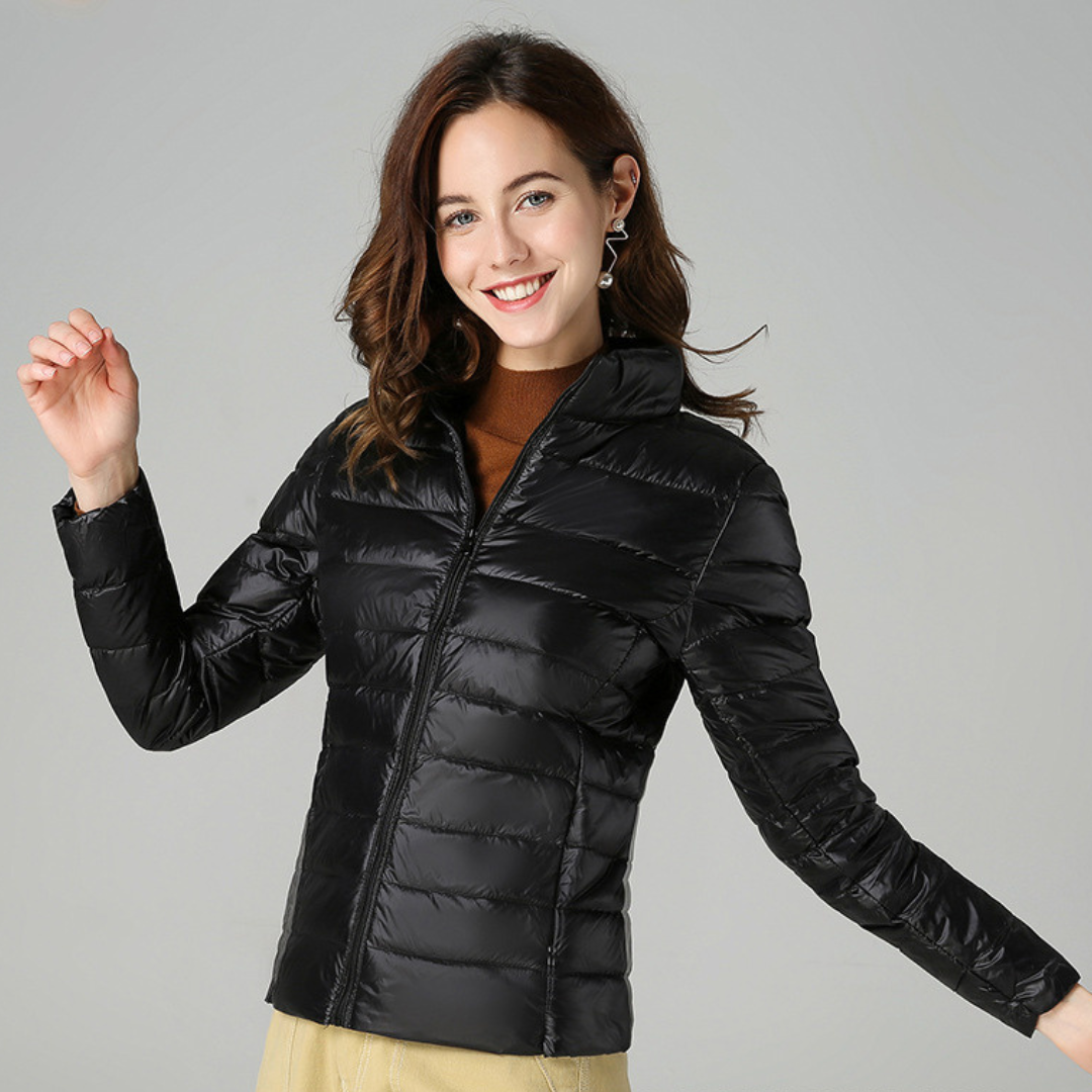 Anuschka – Ultralight Waterproof Jacket with White Duck Feathers
