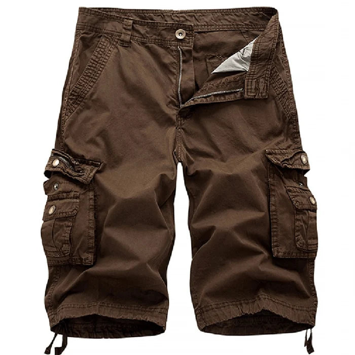Wetzel™ - Heren Katoenen Shorts in Grote en Extra Grote Maten met Relaxed Fit
