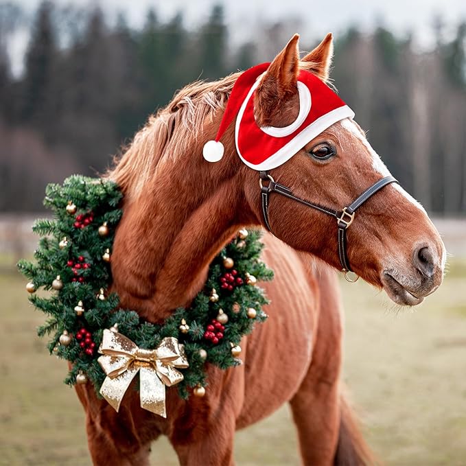 MerryPony™ | Warm Christmas Hat to Make Your Horse Shine