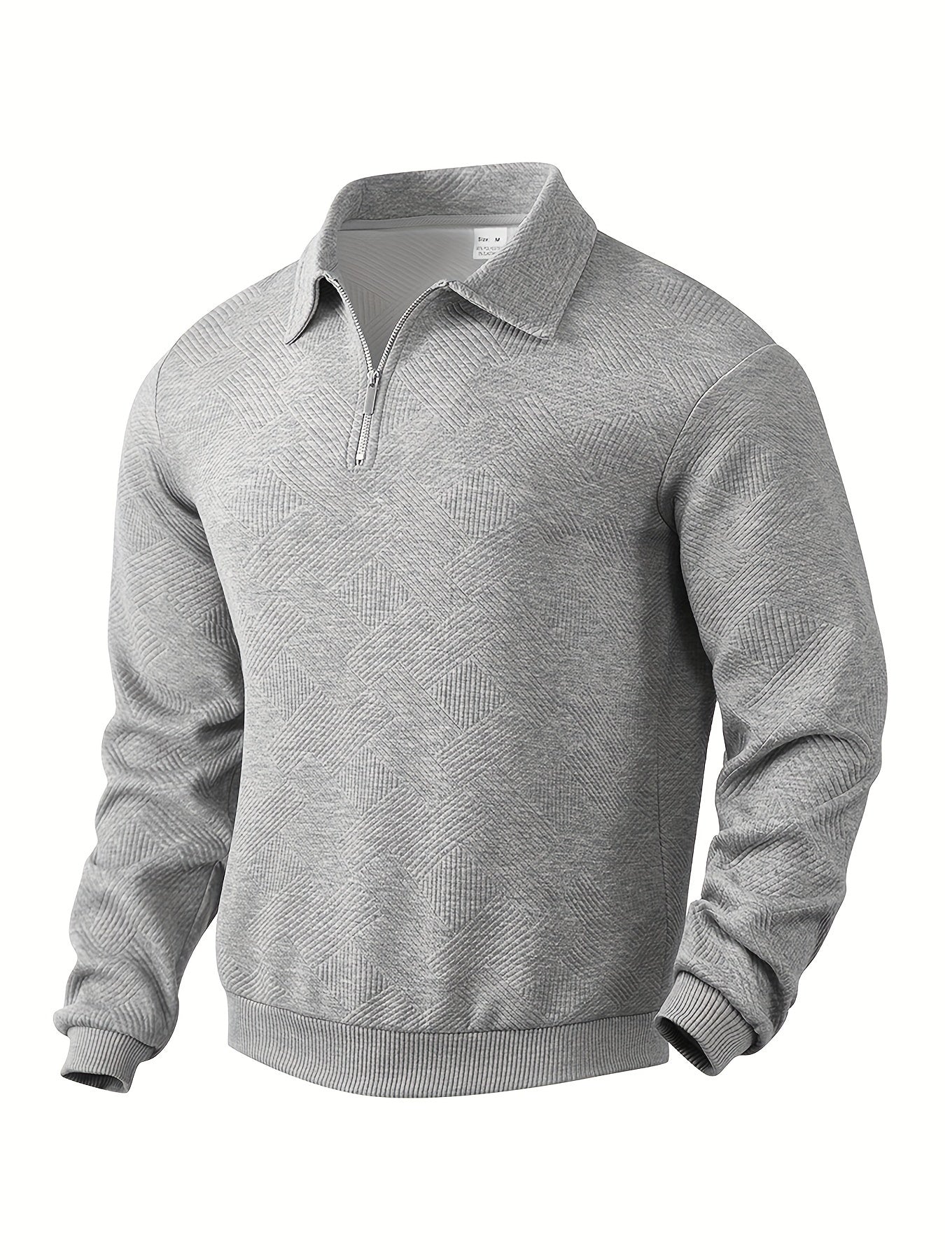 Baldrick – Geometric Design Vintage Zip-Up Sweater