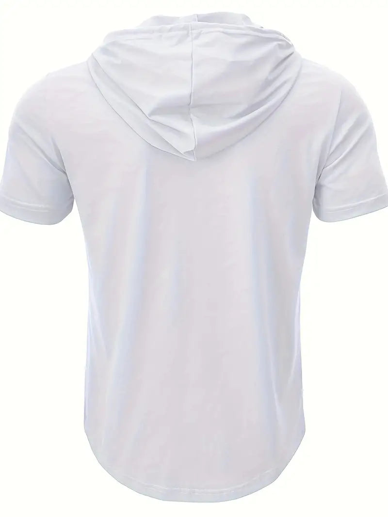 Vivek™ - Korte Mouwen Hoodie Shirt