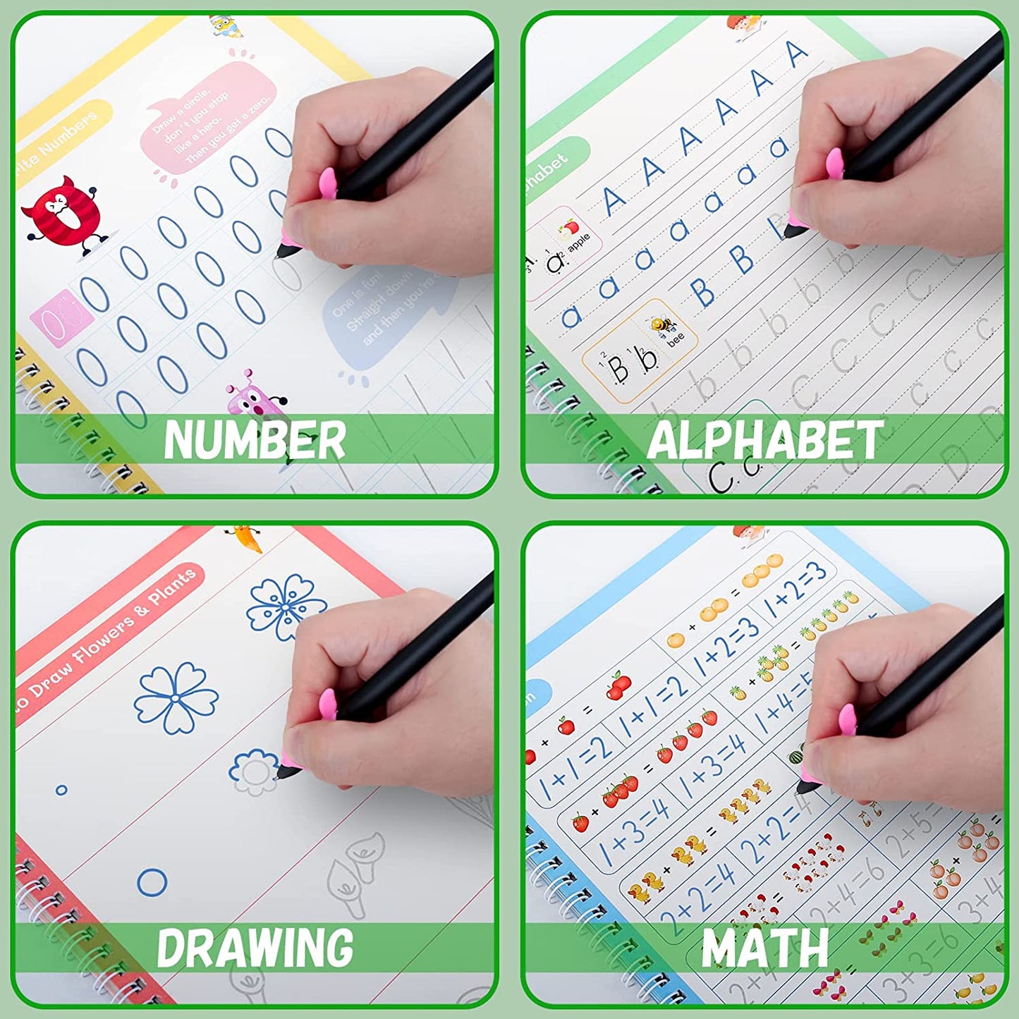 Montessori-Magie Schreibhefte