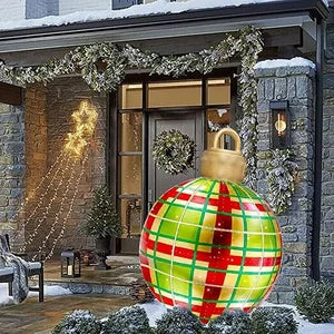 Opblaasbare Versierde Kerstbal