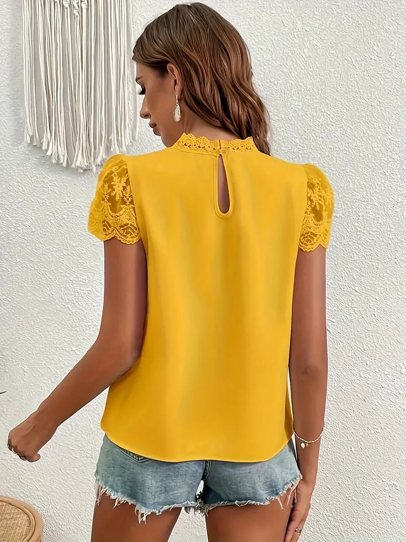 Anneliese™ - Elegante Spitzenbluse