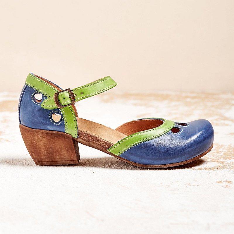 Amalia™ | Orthopaedic Sandals with Low Heel