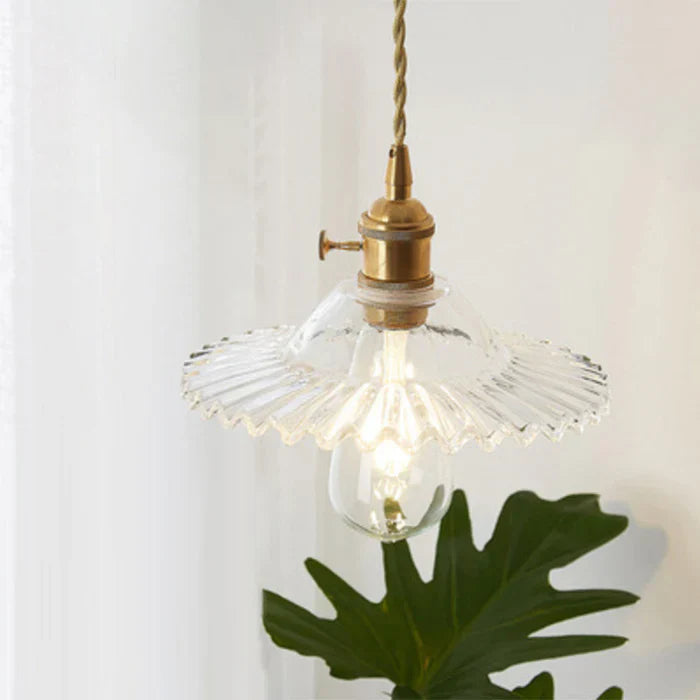 Lampada a sospensione in vetro - OpulentGlow