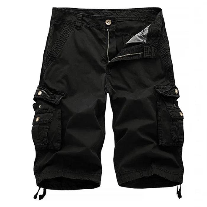 Wetzel™ - Heren Katoenen Shorts in Grote en Extra Grote Maten met Relaxed Fit