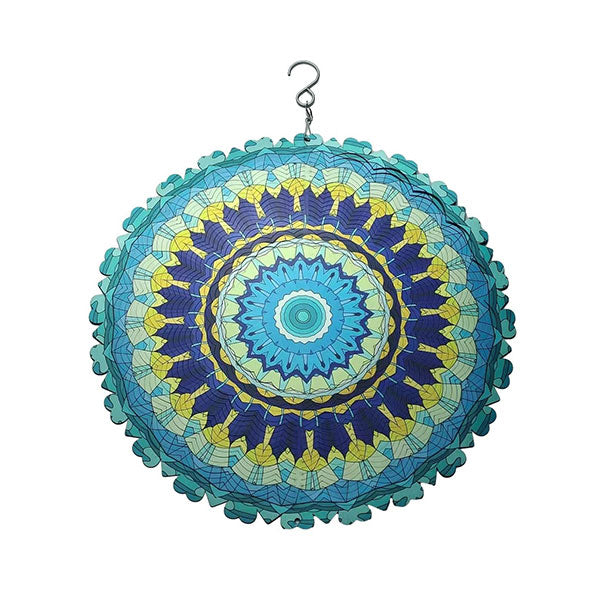3D Colourful Wind Spinner Mandala