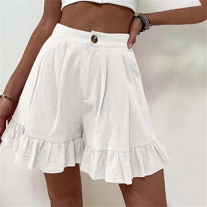 Angela™ - Plain Coloured Shorts