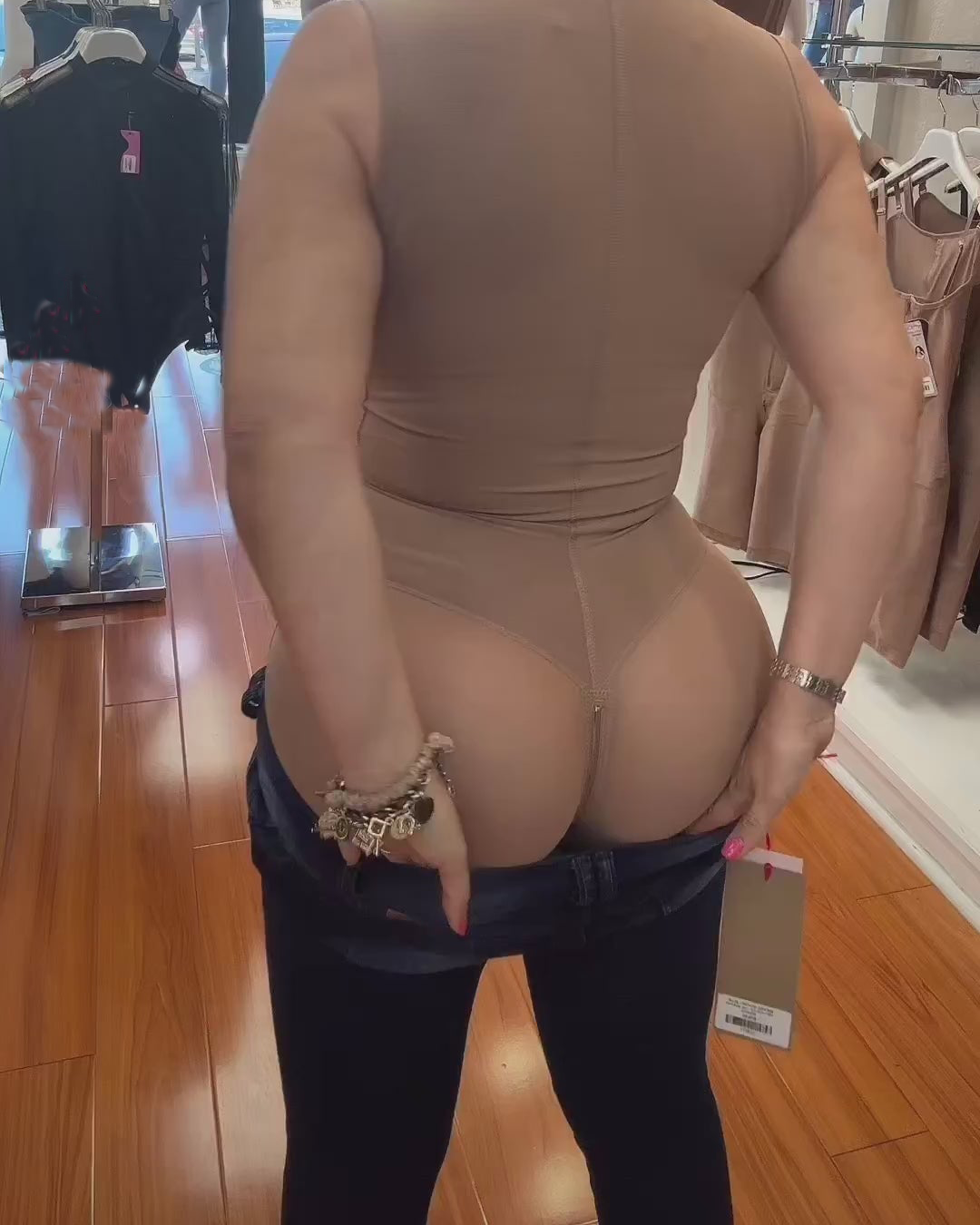 Adjustable Body Shaper with Zip