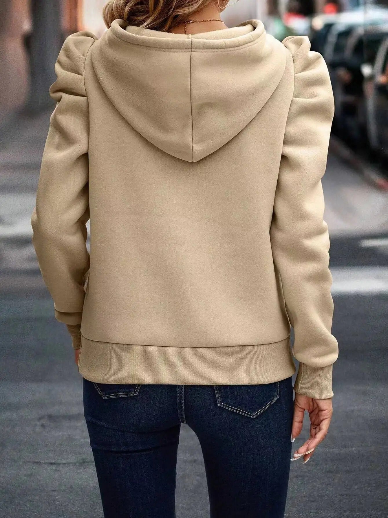 Welmara - Casual Hoodie met Lange Mouwen