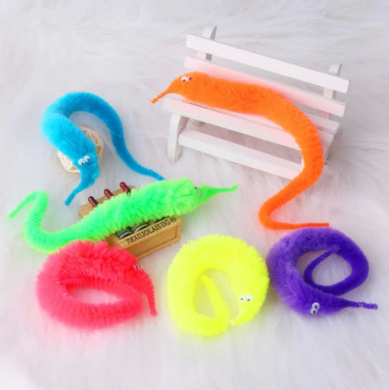 Rainbow Magic Wiggly Worm (6 Paare)