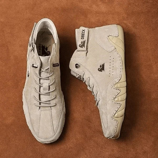 2023 Italian Handmade Suede Boots with Velcro