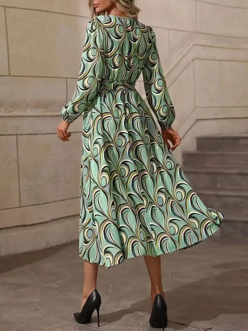 Beata™ - Dress with Wrap Neckline
