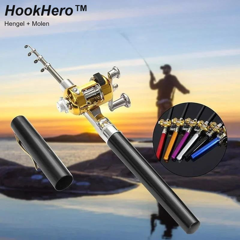 HookHero™ | Ultra-Compact Fishing Rod Set