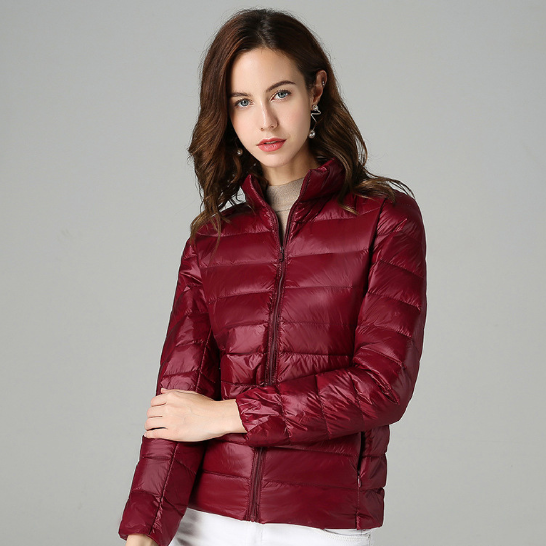 Anuschka – Ultralight Waterproof Jacket with White Duck Feathers