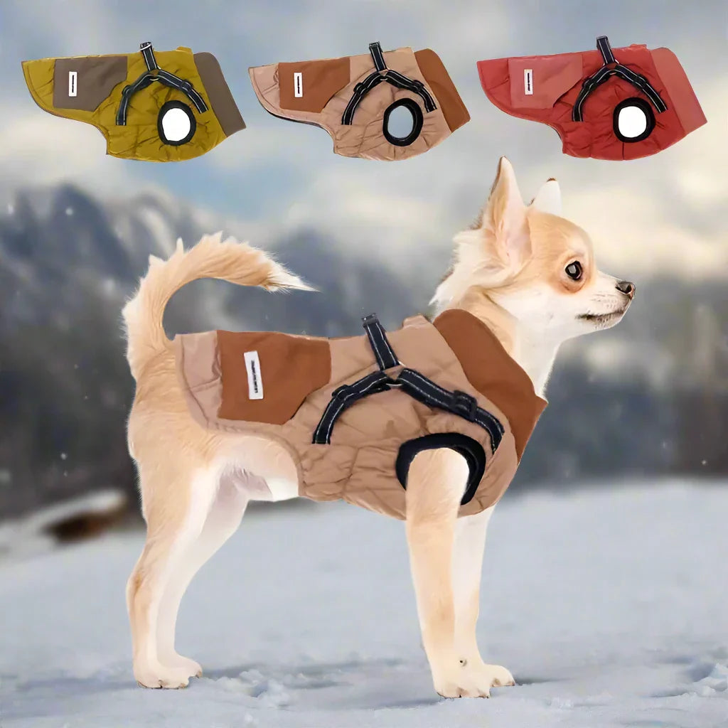 Woofly™ | Dog Coat for Rain and Warmth with Fleece Lining