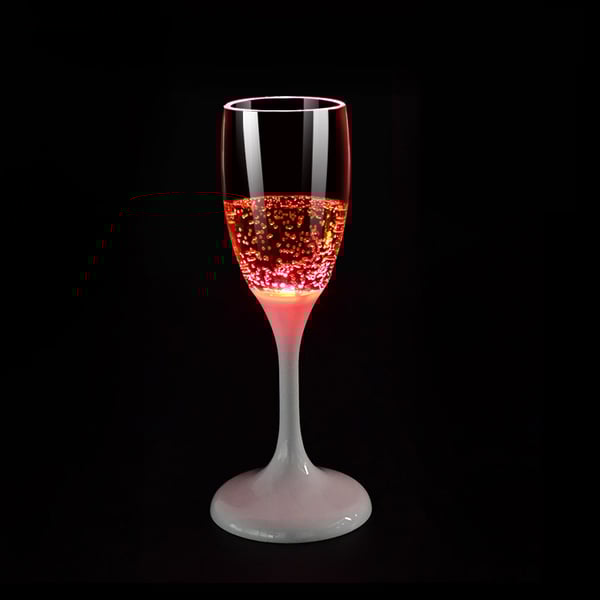 GlowVino – LED Light-Up Wine and Champagne Glasses