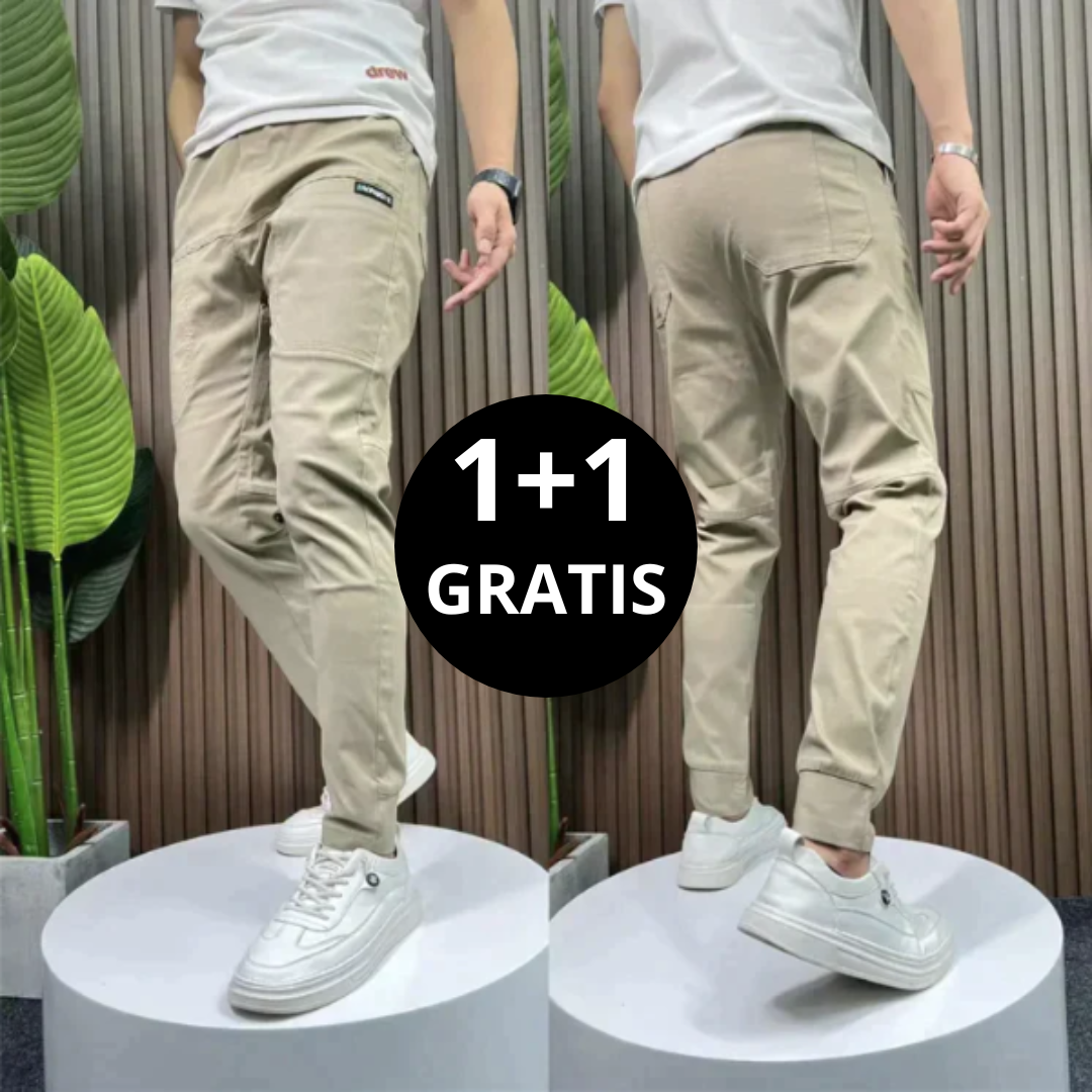 Fruit™ | Stretch Cargo Broeken 1+1 GRATIS