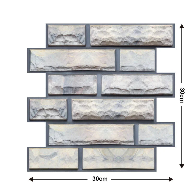 3D Wall Tiles for Peeling and Sticking