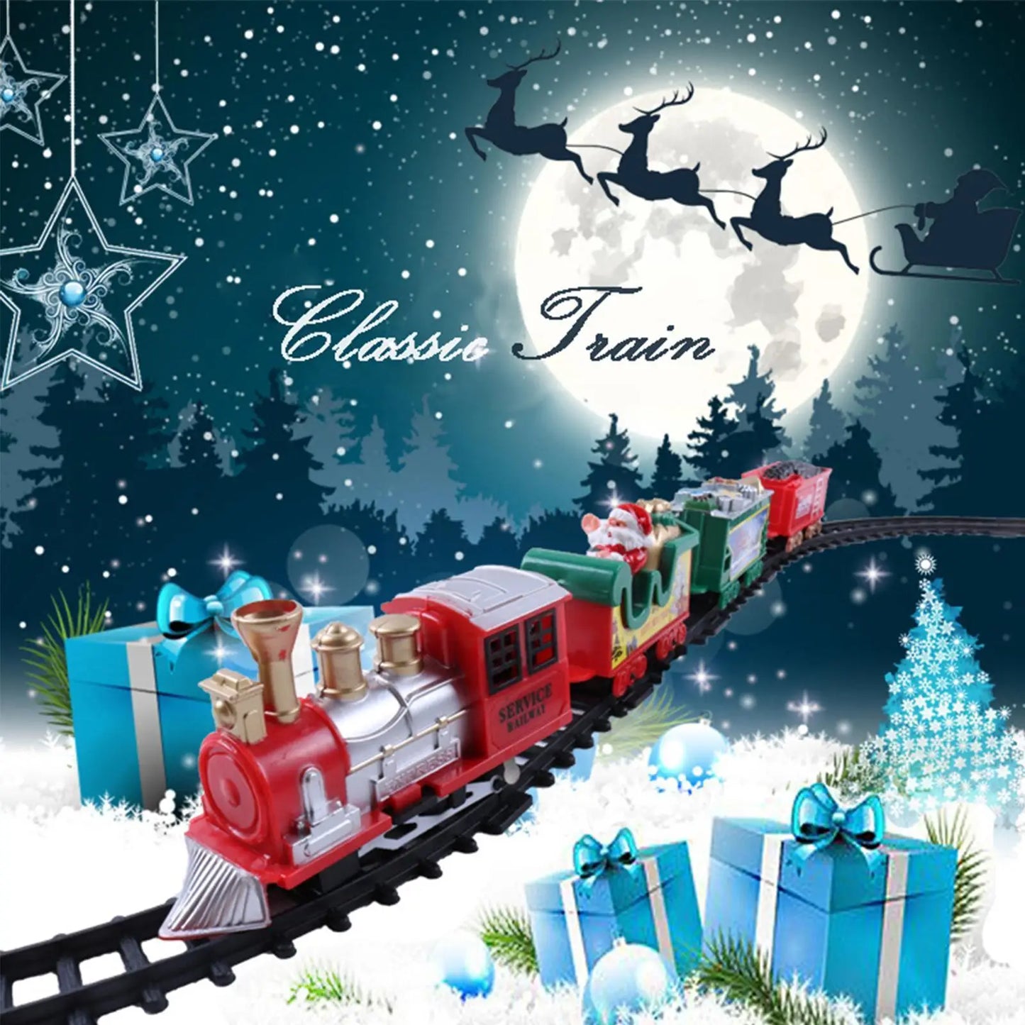 Kersttrein™ - Kerst express trein - Kerst trein