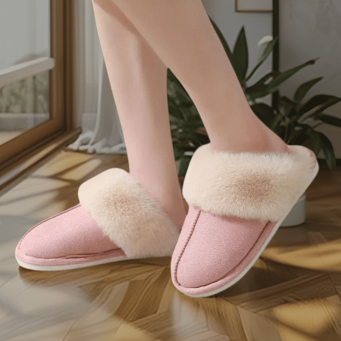 Wallida - Gezellige Bont Slippers
