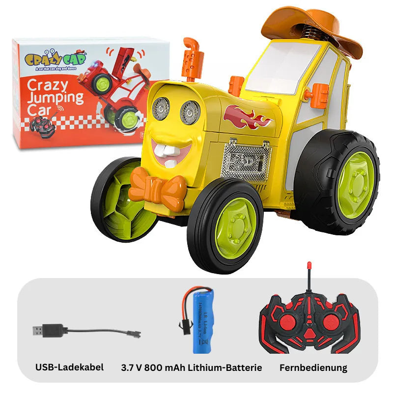 Jumping Car – Fun with a Stunt Tractor – RC Tractor