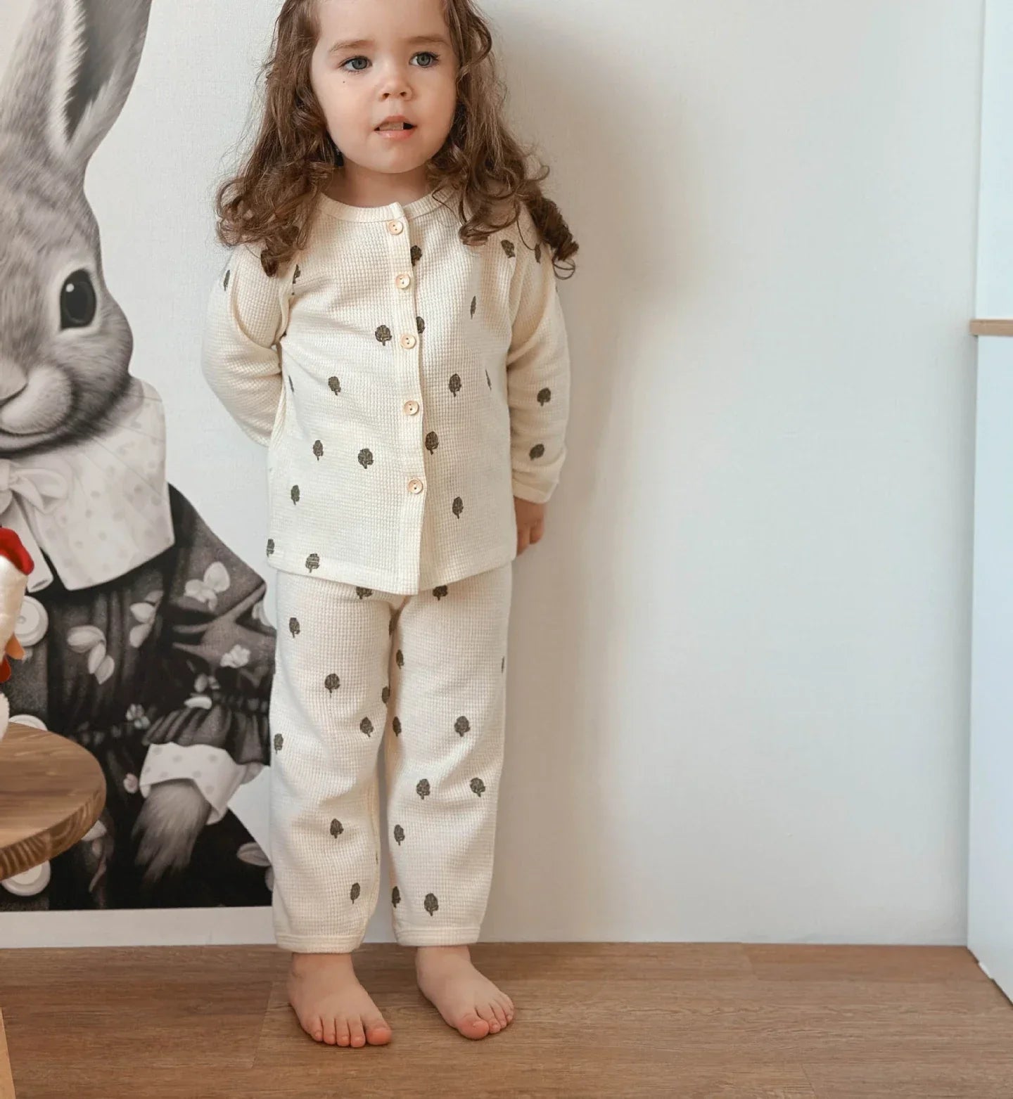 Mini Fashion™ - Luftige Baumwolle - Kinderpyjamas