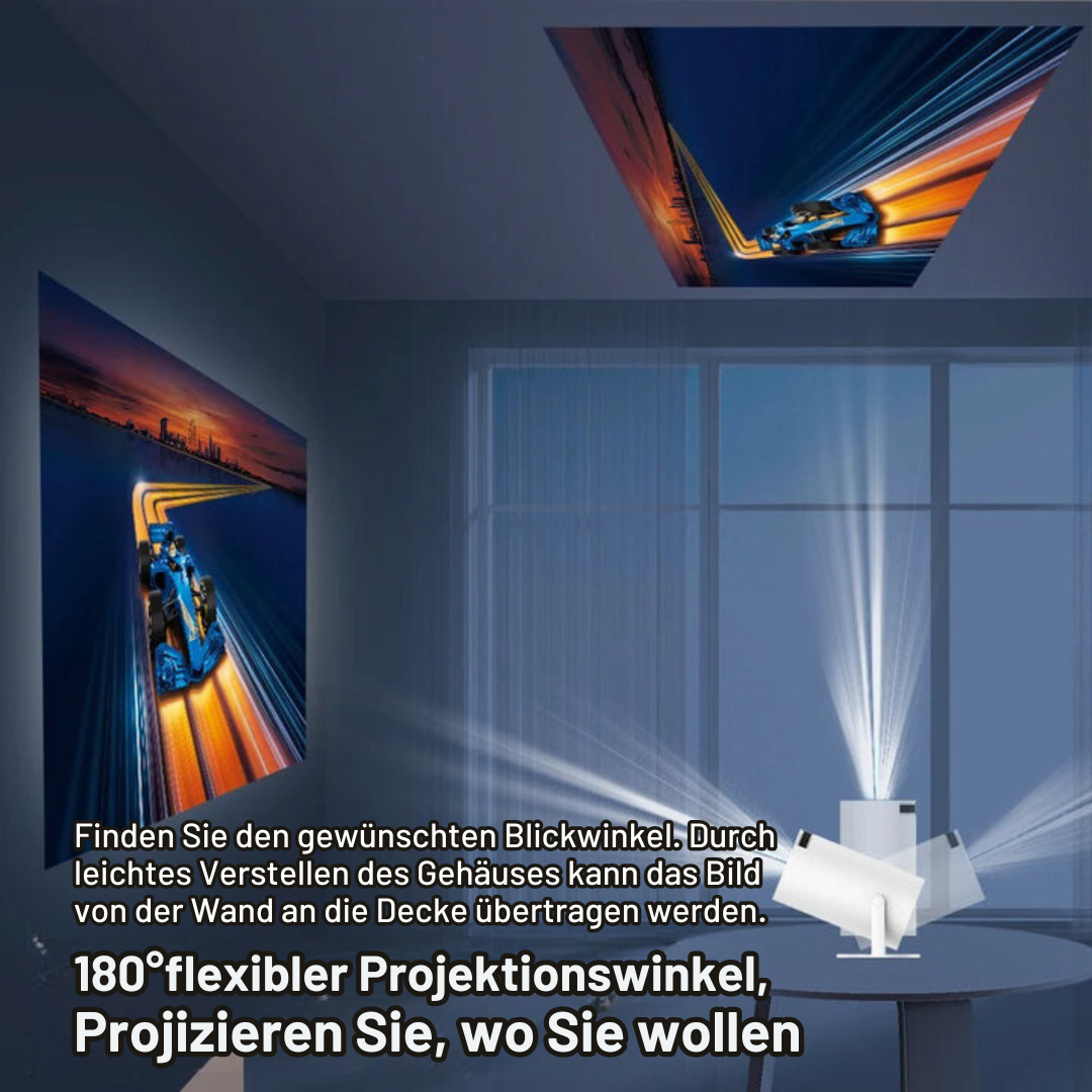 PixelStream – Smart HD Projector 4K HD Resolution
