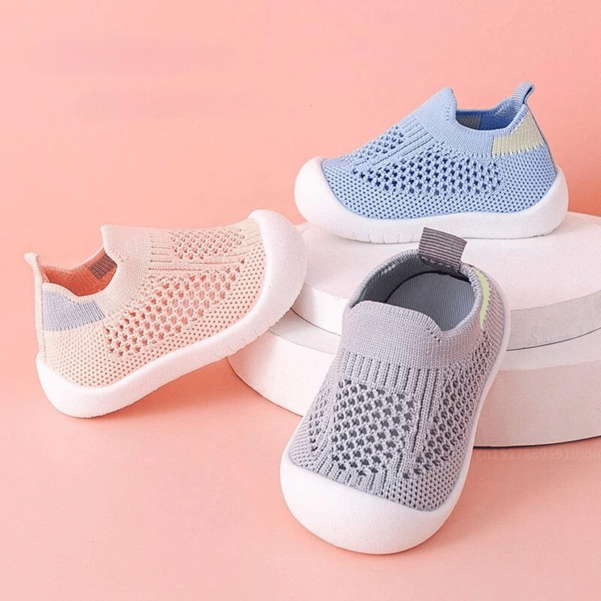 HappyFeet Comfy™ - Fester rutschfester Boden - Kinder Sneaker