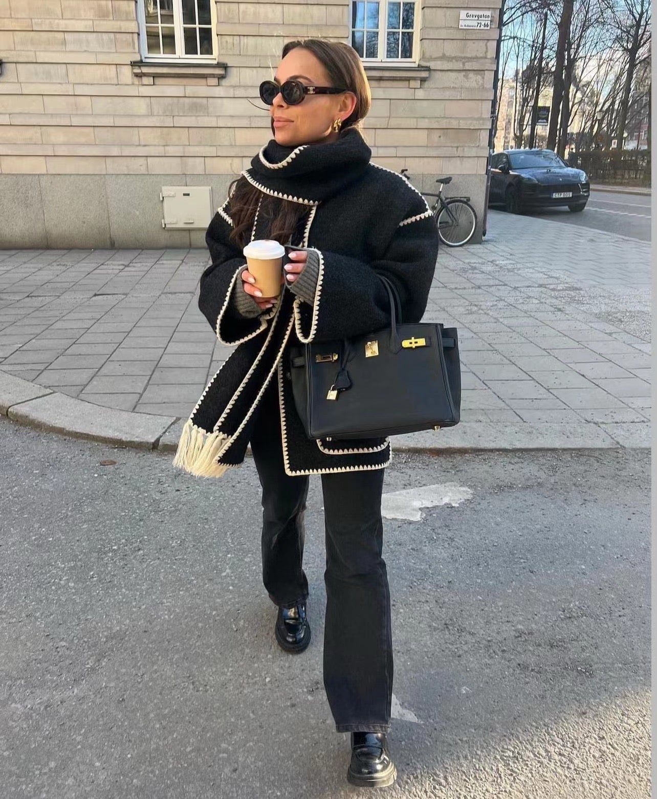 Susi – Comfortable Wool Cape Jacket