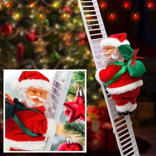 ClimbingLadder - Le Père Noël monte l'échelle