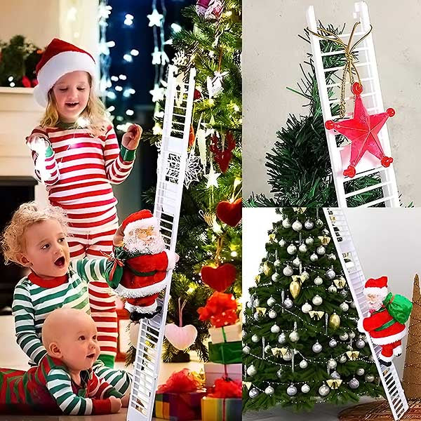 ClimbingLadder - Le Père Noël monte l'échelle