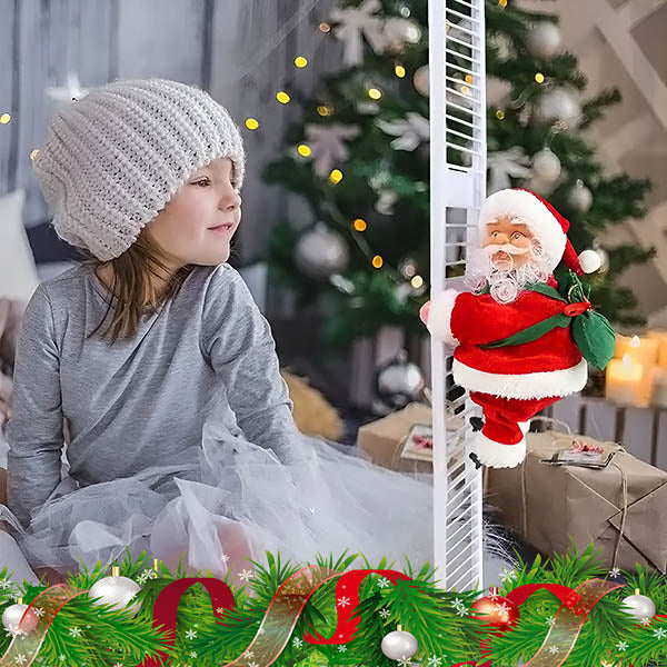 ClimbingLadder - Le Père Noël monte l'échelle