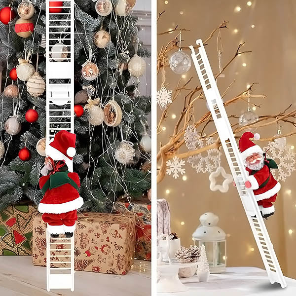 ClimbingLadder - Le Père Noël monte l'échelle