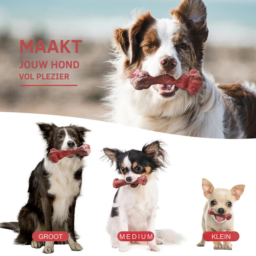 ChewBone™ | Meat-shaped Dog Toothbrush
