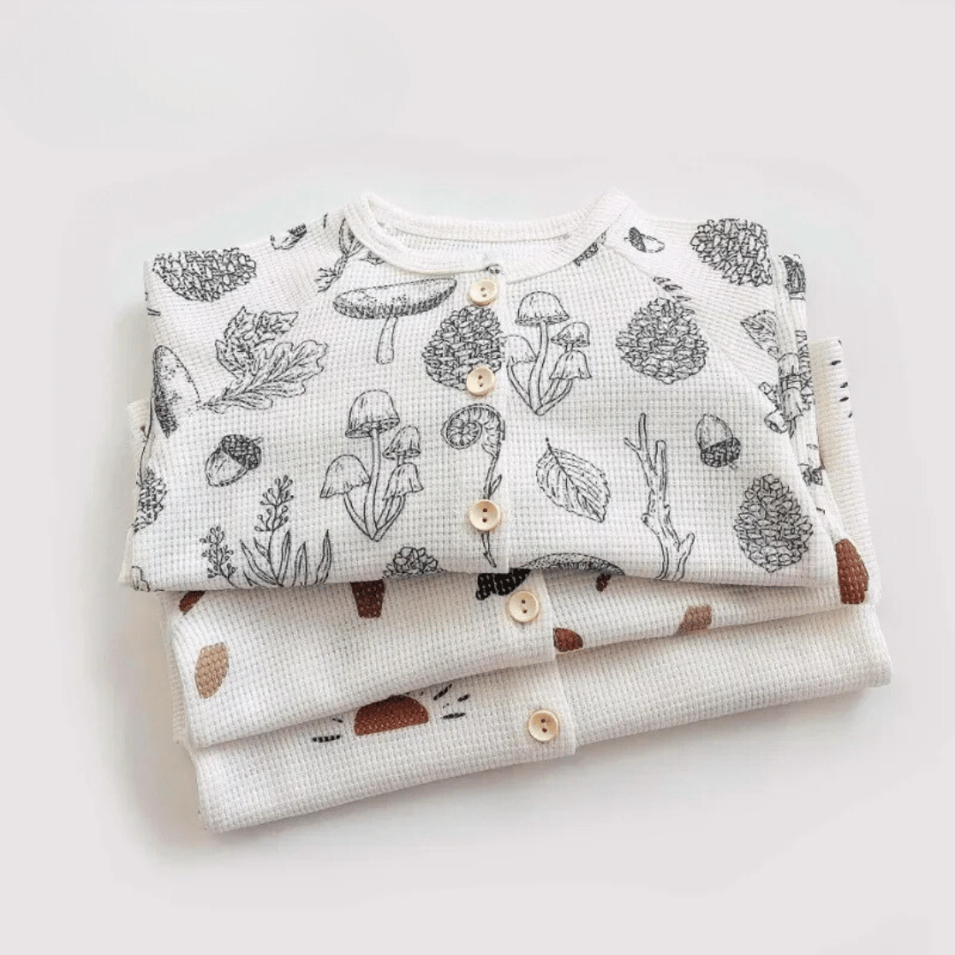 Mini Fashion™ - Luftige Baumwolle - Kinderpyjamas