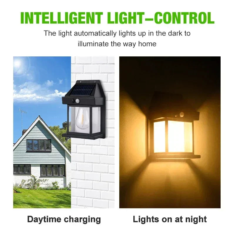 Sustainable Solar Wall Lamp - Solaris