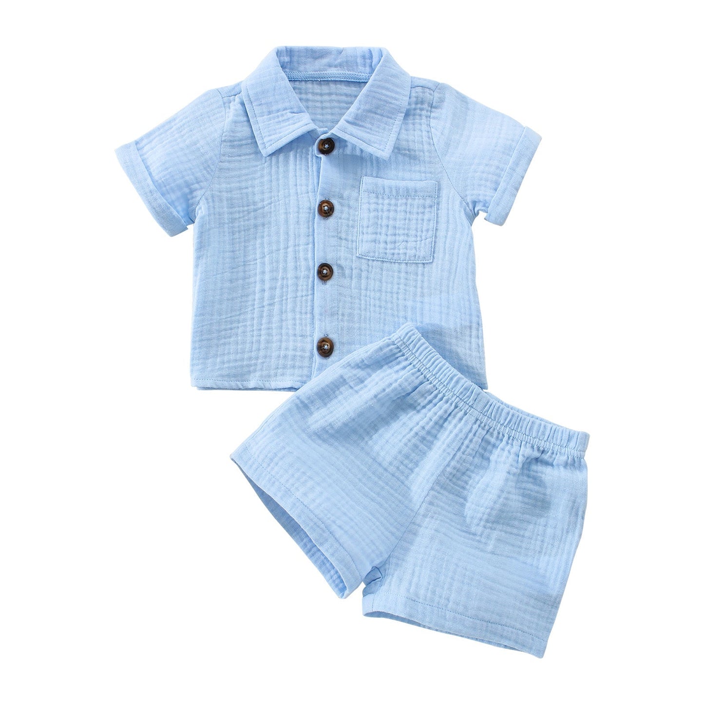 Mini Fashion™ - Cotton Linen Summer Set Boys