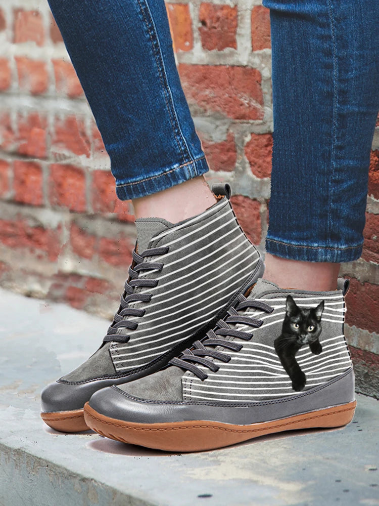 Anne - Retro Warm Boots