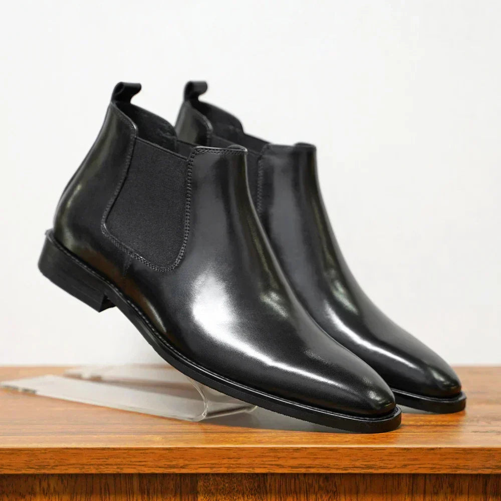Angel - Ultra Shiny Leather Boots